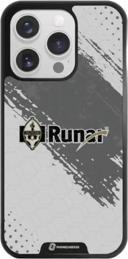 iPhone 15 Pro IL Runar 3D mobildeksel, svart