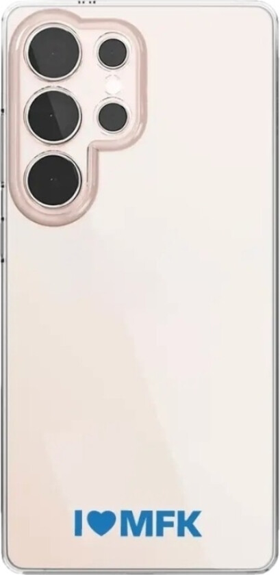 Samsung Galaxy S25 Ultra Molde FK Clear case -mobildeksel, hvit