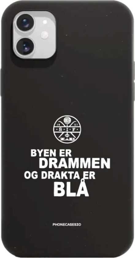 iPhone 11 Strømsgodset komposterbart deksel, svart