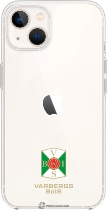 iPhone 14 Varbergs BoIS Clear case -mobildeksel, hvit