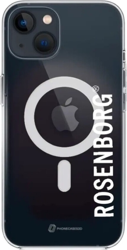 iPhone 13 RBK Clear case (MagSafe) -mobildeksel, svart