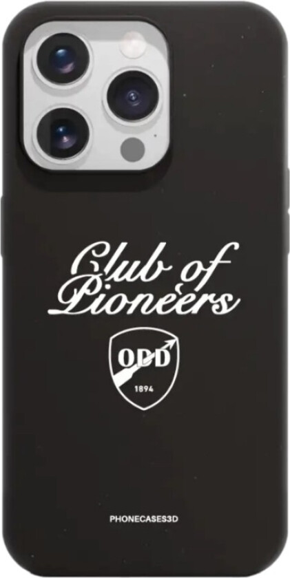 iPhone 16 Pro Odds Ballklubb komposterbart deksel, svart