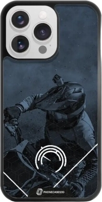 iPhone 13 Pro Norges Motorsportforbund 3D mobildeksel, svart