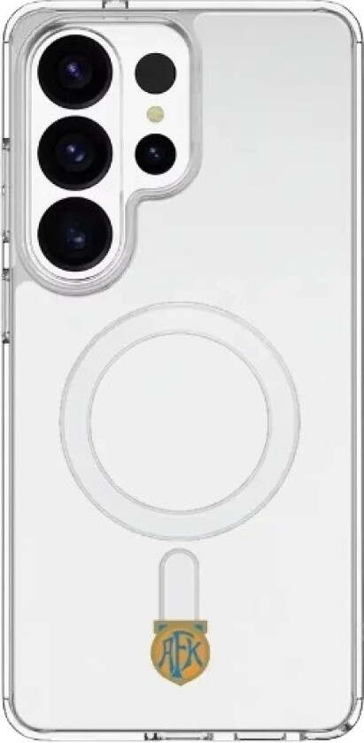 Samsung Galaxy S26 Ultra Aalesunds FK Clear case (MagSafe) -mobildeksel, hvit