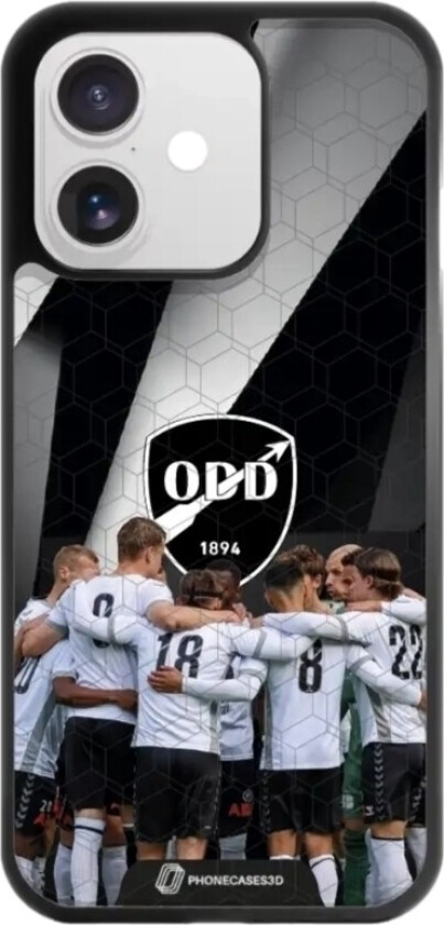 iPhone 17 Odds Ballklubb 3D mobildeksel, svart
