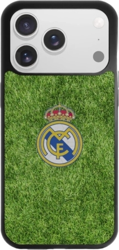 iPhone 17 Pro Real Madrid 3D mobildeksel, svart