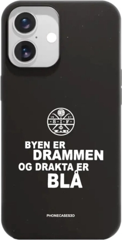 iPhone 16 Strømsgodset komposterbart deksel, svart