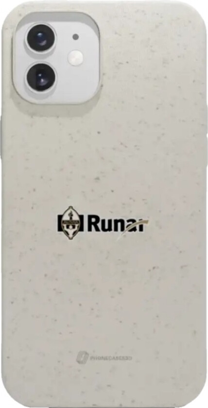 iPhone 12 IL Runar komposterbart deksel, hvit