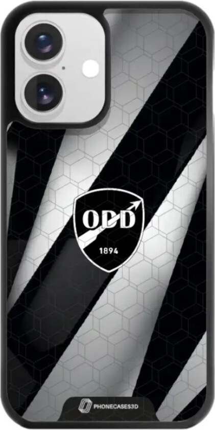 iPhone 16 Odds Ballklubb 3D mobildeksel, svart