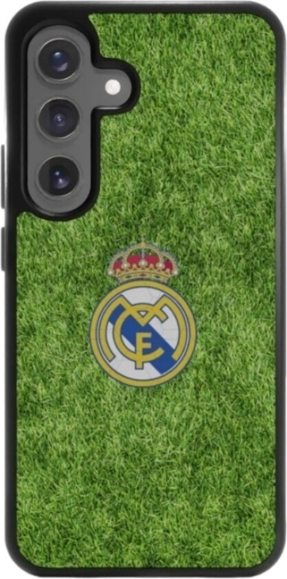 Samsung Galaxy S25 Real Madrid 3D mobildeksel, svart