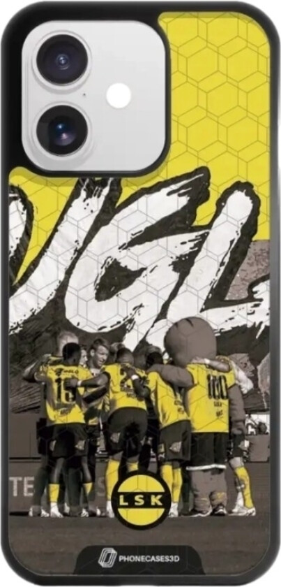 iPhone 17 Lillestrøm SK 3D mobildeksel, svart
