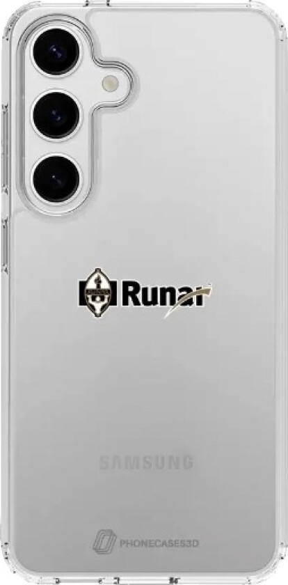 Samsung Galaxy S25+ IL Runar Clear case -mobildeksel, hvit