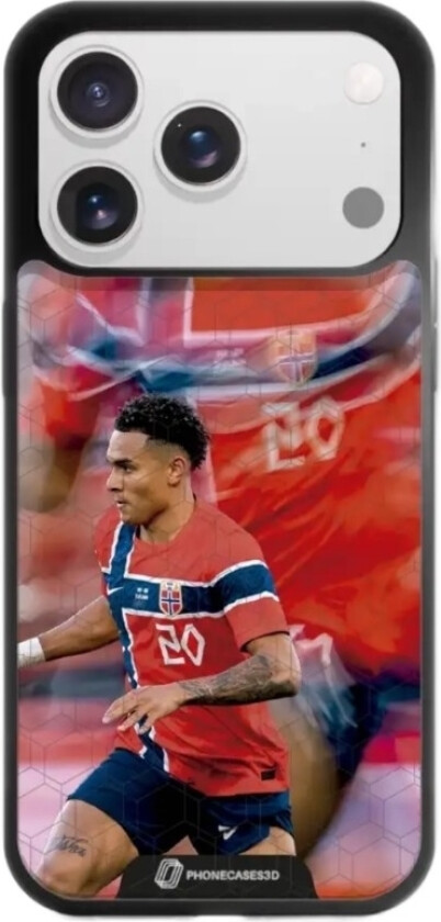 iPhone 17 Pro Norges Fotballforbund 3D mobildeksel