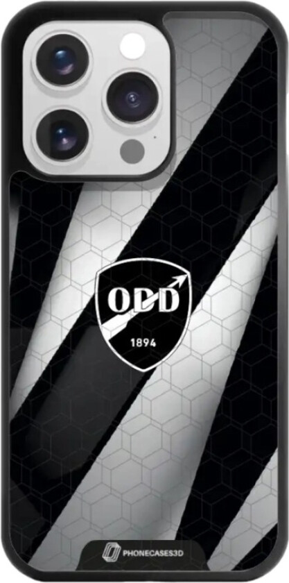 iPhone 16 Pro Odds Ballklubb 3D mobildeksel, svart