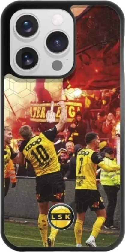 iPhone 16 Pro Lillestrøm SK 3D mobildeksel, svart
