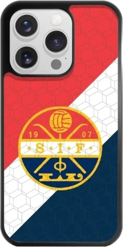 iPhone 15 Pro Strømsgodset 3D mobildeksel, svart