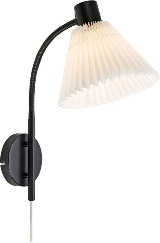 - Mira 1 Vegglampe Black/White