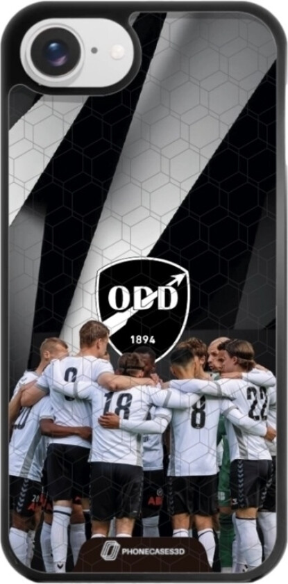 iPhone 16e Odds Ballklubb 3D mobildeksel, svart