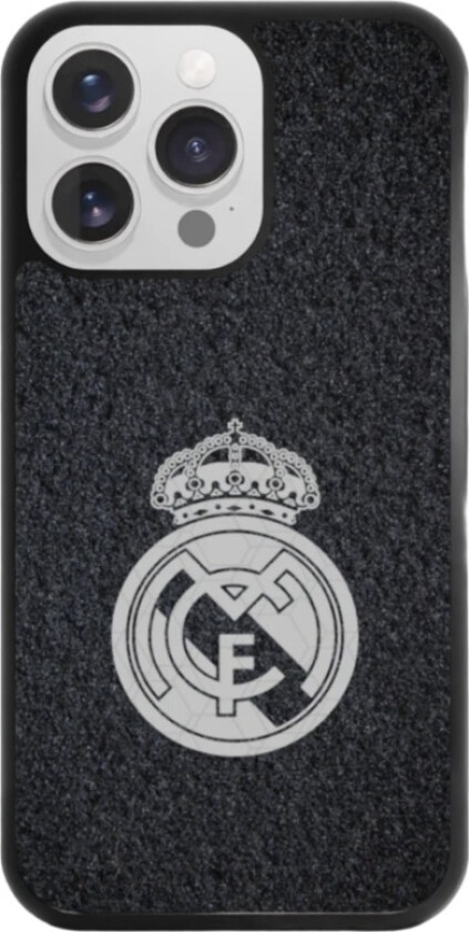 iPhone 13 Pro Real Madrid 3D mobildeksel, svart