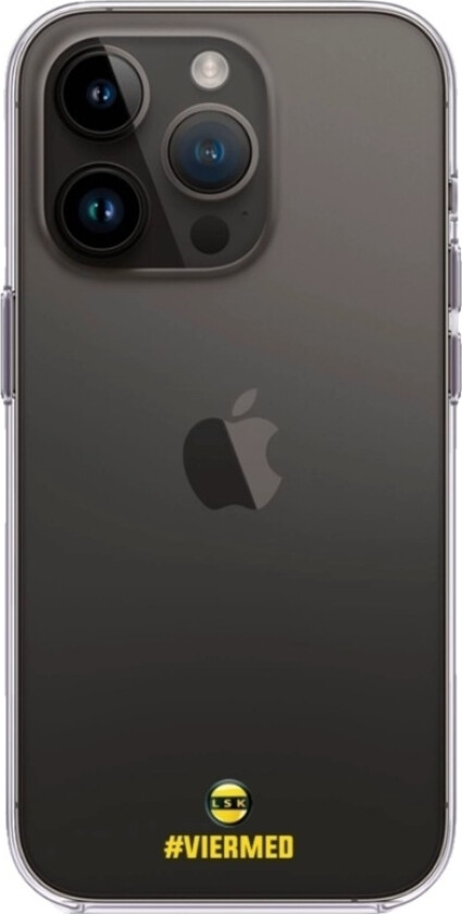 iPhone 14 Pro Lillestrøm SK Clear case -mobildeksel, svart