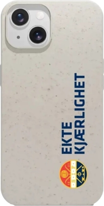 iPhone 15 Strømsgodset komposterbart deksel, hvit