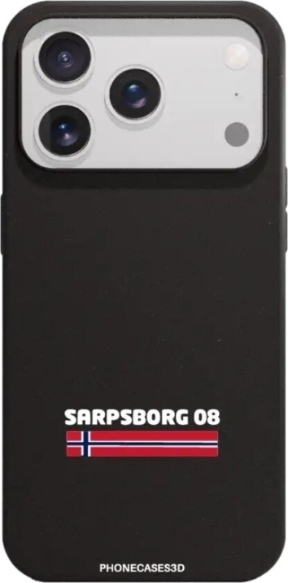 iPhone 17 Pro Max Sarpsborg 08 komposterbart deksel, svart