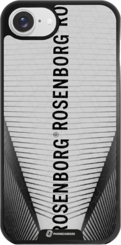 iPhone 16e RBK 3D mobildeksel, svart