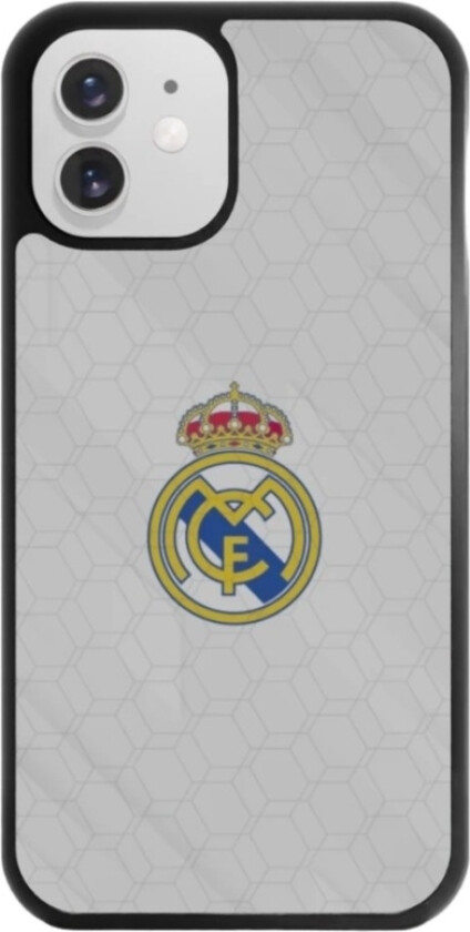 iPhone 12 Real Madrid 3D mobildeksel, svart