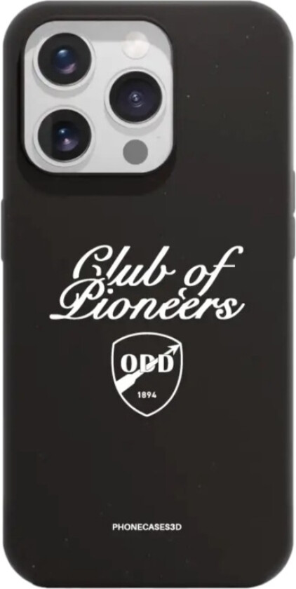 iPhone 15 Pro Odds Ballklubb komposterbart deksel, svart