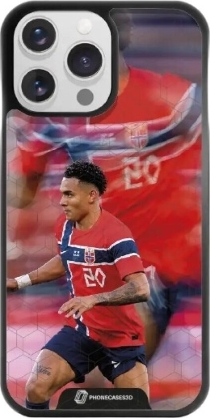 iPhone 14 Pro Norges Fotballforbund 3D mobildeksel