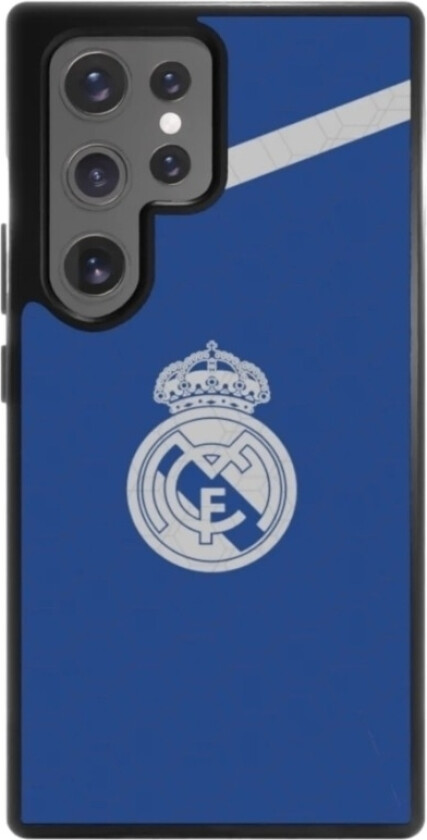 Samsung Galaxy S25 Ultra Real Madrid 3D mobildeksel, svart