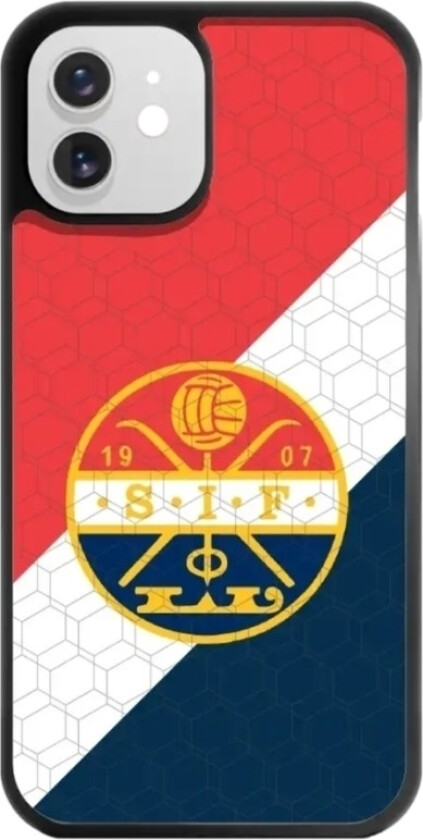 iPhone 12 Strømsgodset 3D mobildeksel, svart