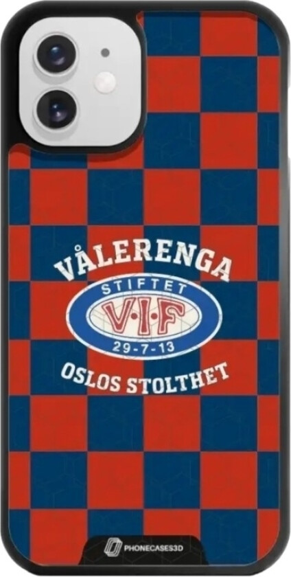 iPhone 12 VIF 3D mobildeksel, svart