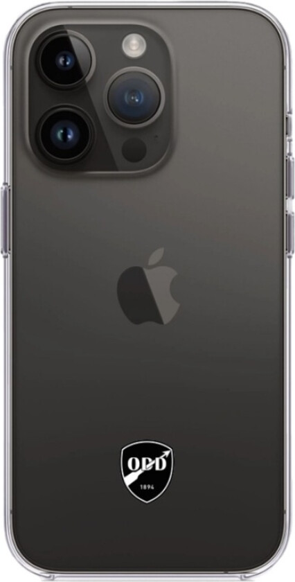 iPhone 13 Pro Odds Ballklubb Clear case -mobildeksel, svart