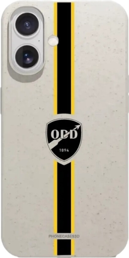 iPhone 17 Odds Ballklubb komposterbart deksel, hvit