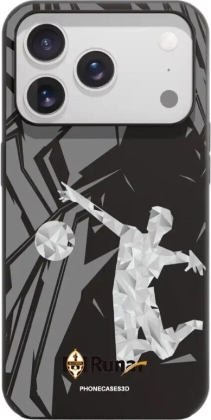 iPhone 17 Pro IL Runar komposterbart deksel, svart