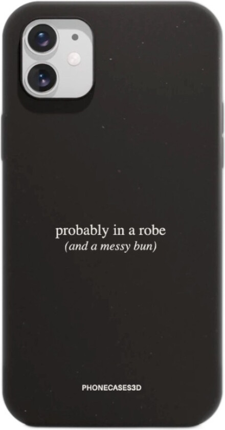 iPhone 11 Marit Bakkli komposterbart deksel, svart