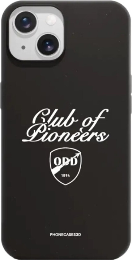 iPhone 15 Odds Ballklubb komposterbart deksel, svart