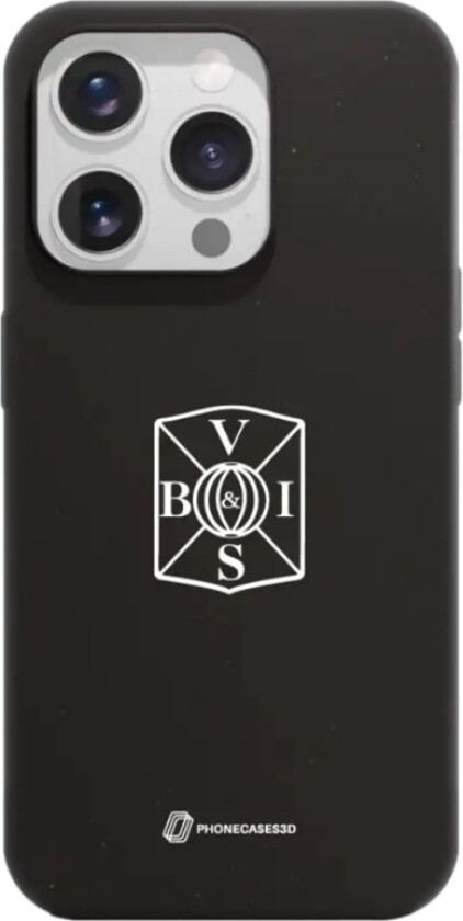 iPhone 15 Pro Varbergs BoIS komposterbart deksel, svart