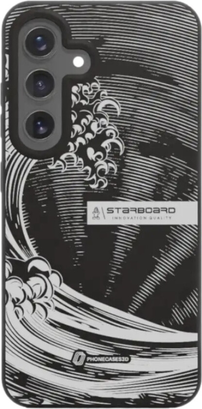 Samsung Galaxy S25 Starboard komposterbart deksel, svart