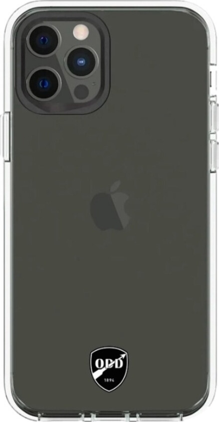iPhone 12 Odds Ballklubb Clear case -mobildeksel, svart