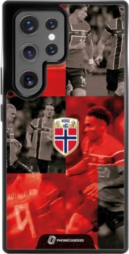 Samsung Galaxy S25+ Norges Fotballforbund 3D mobildeksel
