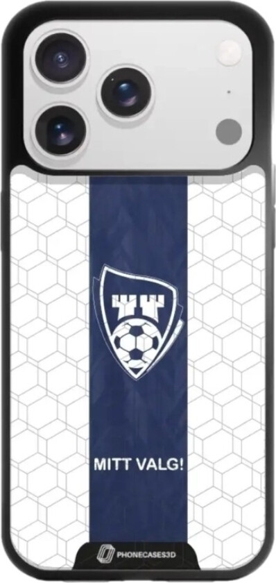 iPhone 17 Pro Sarpsborg 08 3D mobildeksel, svart