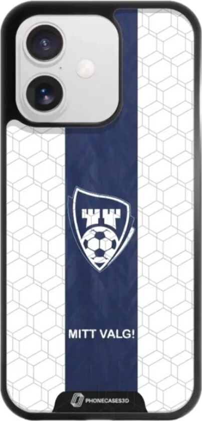 iPhone 17 Sarpsborg 08 3D mobildeksel, svart