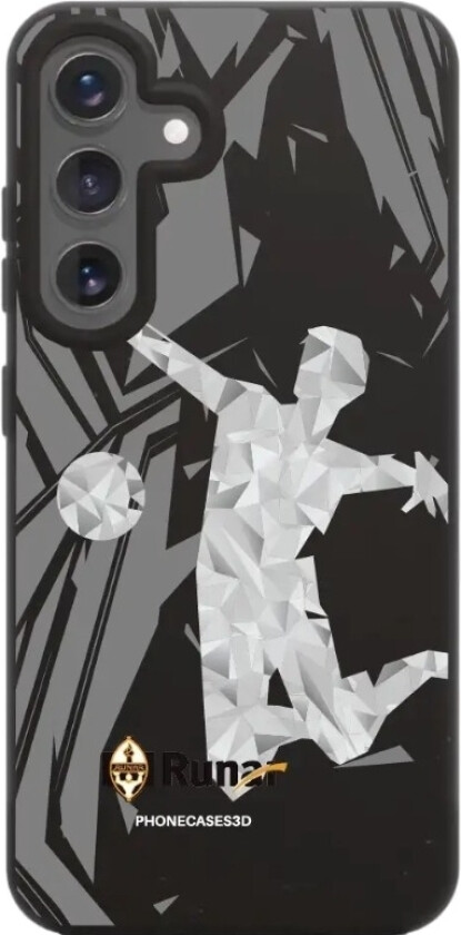 Samsung Galaxy S25+ IL Runar komposterbart deksel, svart