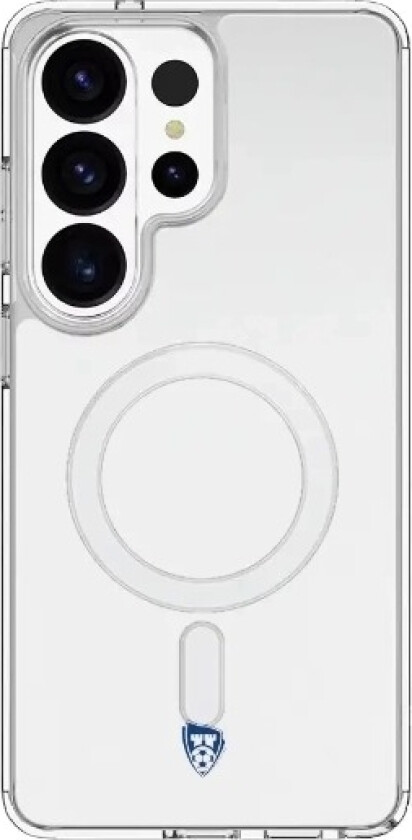 Samsung Galaxy S26 Ultra Sarpsborg 08 Clear case (MagSafe) -mobildeksel, hvit