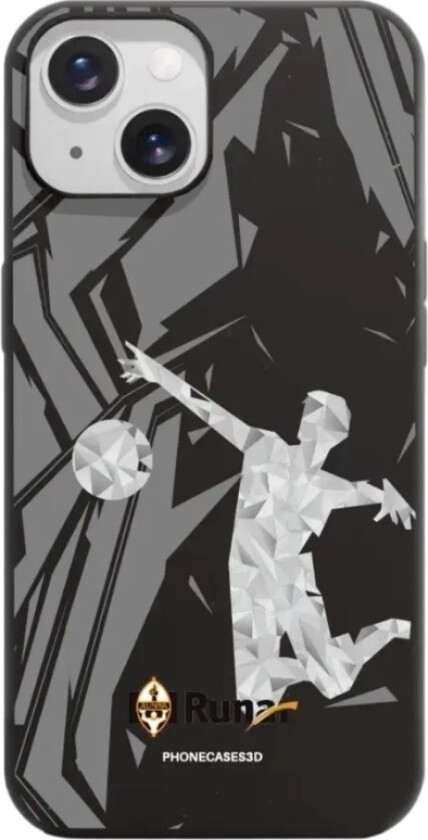 iPhone 15 IL Runar komposterbart deksel, svart