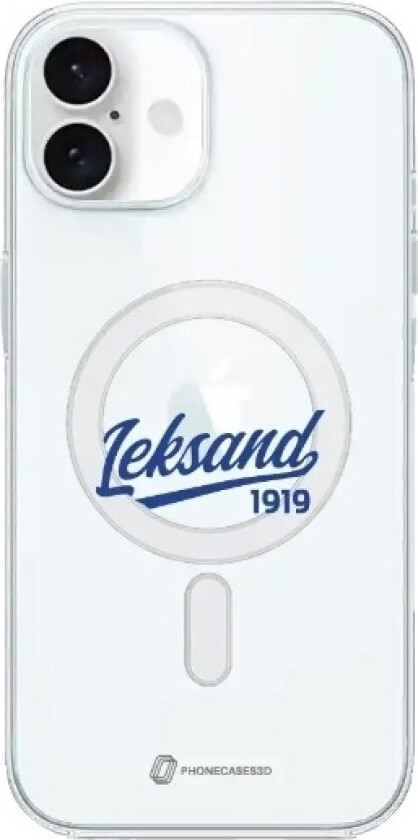 iPhone 16 Leksands IF Clear case (MagSafe) -mobildeksel, hvit