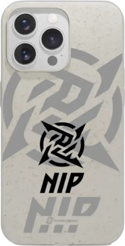 iPhone 13 Pro Ninjas in Pyjamas komposterbart deksel, hvit