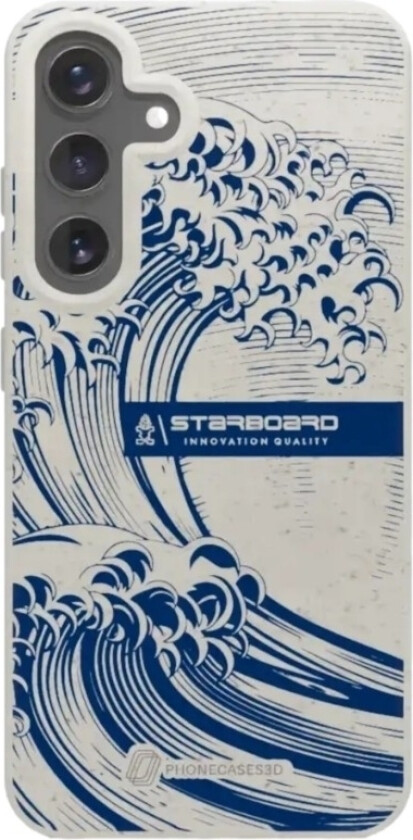 Samsung Galaxy S25+ Starboard komposterbart deksel, hvit